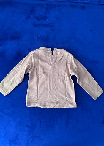 Erkek Çocuk Kahverengi Uzun Kollu Sweatshirt - Görsel 4