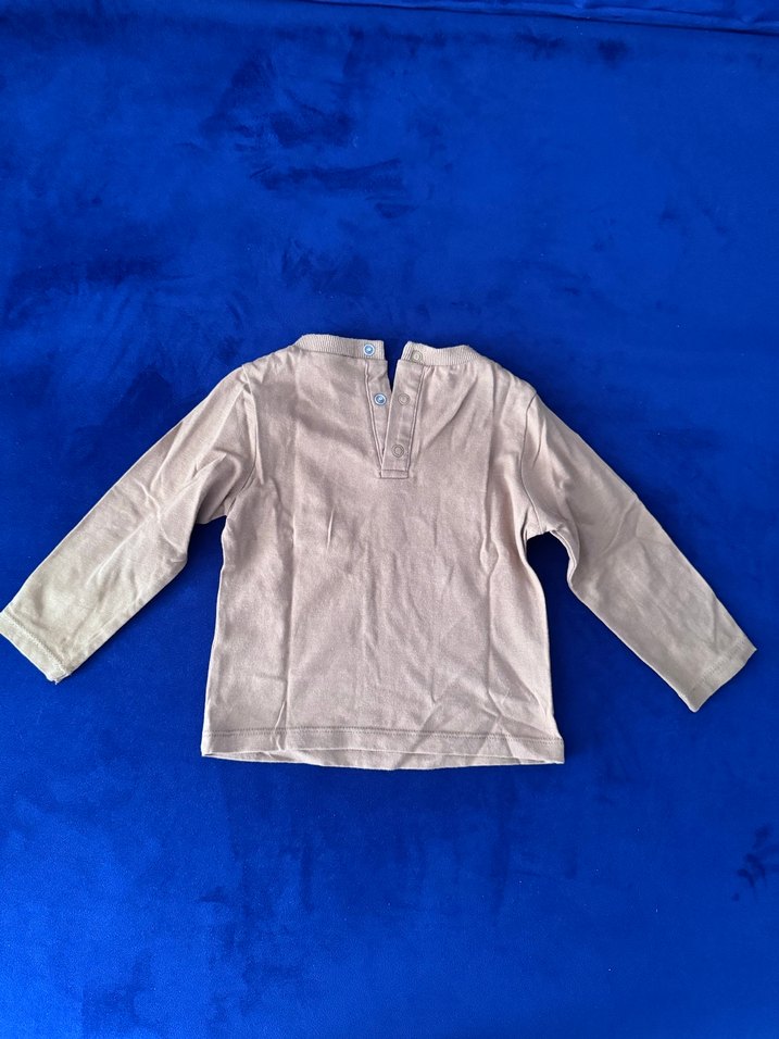 Erkek Çocuk Kahverengi Uzun Kollu Sweatshirt - Görsel 4