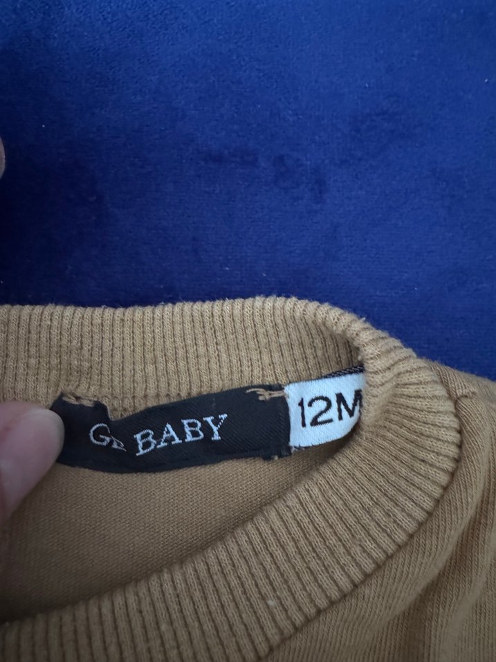 Erkek Çocuk Kahverengi Uzun Kollu Sweatshirt - Görsel 3