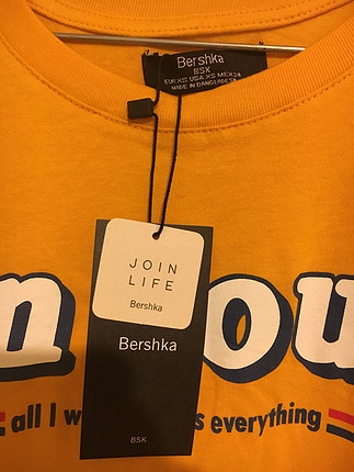 Bershka Bershka etiketli tişört