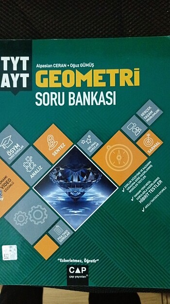 TYT - AYT GEOMETRİ ÇAP YAYINLARI