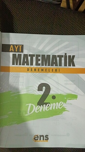 Ens ayt matematik denemesi