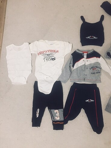 H&M Erkek bebek yeni doğan takım