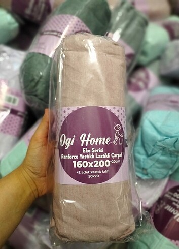 Tek kişilik ve çift kişilik lastikli çarşaflar  - Görsel 7