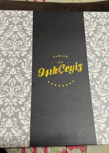 Nakışlı Klasik Beyaz Siyah Seccade Takımı - Görsel 3