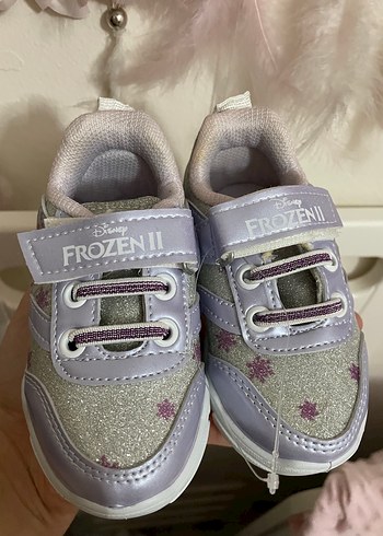 Kız Çocuk Mor Frozen II Desenli Spor Ayakkabı - Görsel 4