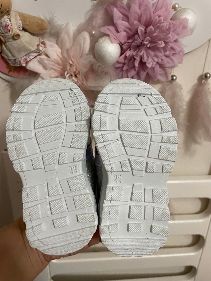 Kız Çocuk Mor Frozen II Desenli Spor Ayakkabı - Görsel 2