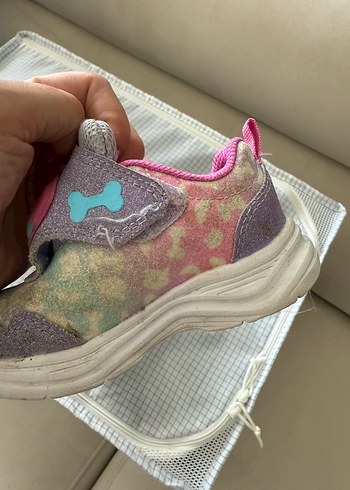 Kız Çocuk Çok Renkli Bağcıksız Spor Ayakkabı