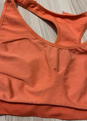 m Beden Parlak Turuncu Spor Sütyeni Decathlon