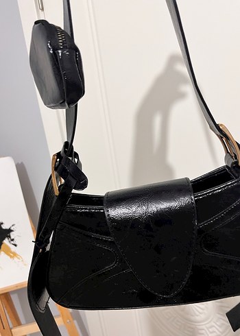 Cüzdan detaylı çanta - Görsel 2