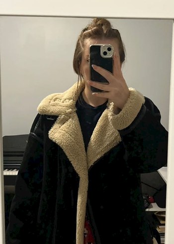 Kahverengi Kürklü Rahat Kadın Kışlık Mont - Görsel 2