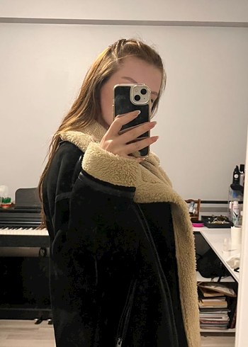 Kahverengi Kürklü Rahat Kadın Kışlık Mont - Görsel 3