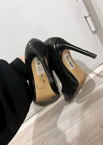 Siyah rugan stiletto - Görsel 3