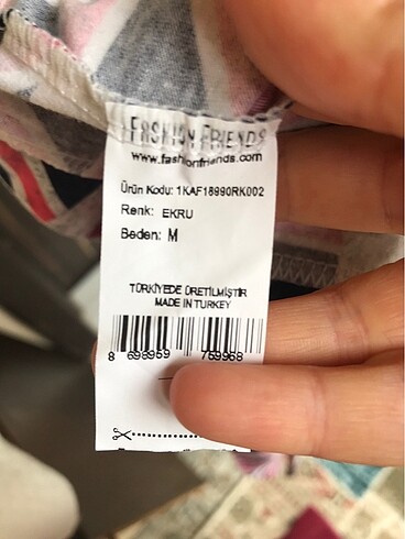 m Beden Bayraklı tayt