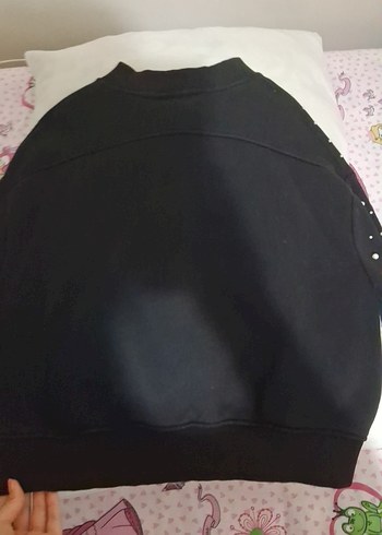 Mango Siyah İnci Detaylı Fermuarlı Kadın Ceket