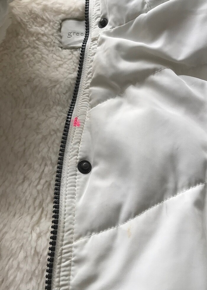 Kadın içi kürklü puf yelek - Görsel 5