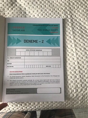  Sonuç yayınları tyt matematik 10 lu deneme