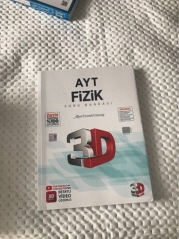 3D ayt fizik kitabı