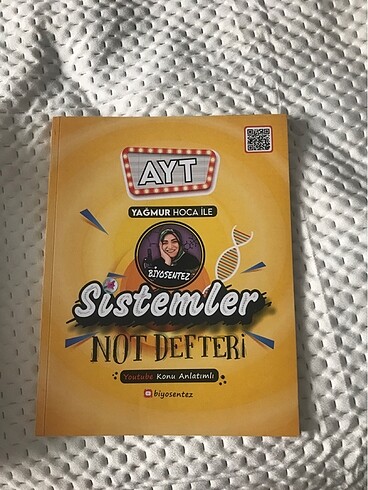 BİYOSENTEZ SİSTEMLER NOT DEFTERİ