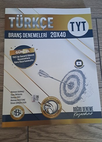 Türkçe TYT Branş Denemeleri 20x40 Kitabı
