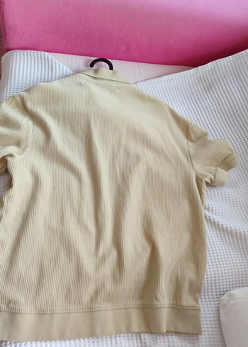 m Beden ZARA Bej Erkek Polo Tişört