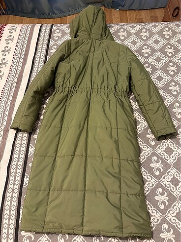m Beden LCW Modest Yeşil Uzun Parka M Beden