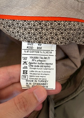 Diğer Gri Regular Fit Erkek Pantolon