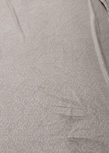 Gri Soyut Desenli Klasik Halı örtüsü - Görsel 3