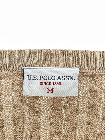 m Beden kahverengi Renk U.S Polo Assn. Kazak / Triko %70 İndirimli.