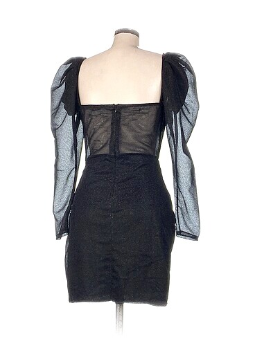 l Beden Vintage Love Kısa Elbise %70 İndirimli.