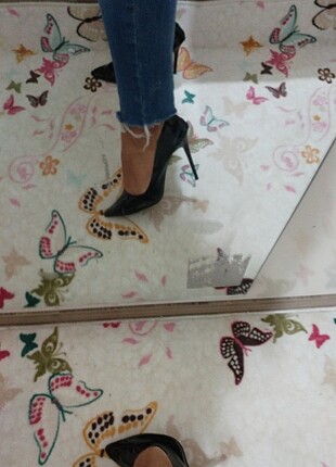 Mango Siyah stiletto