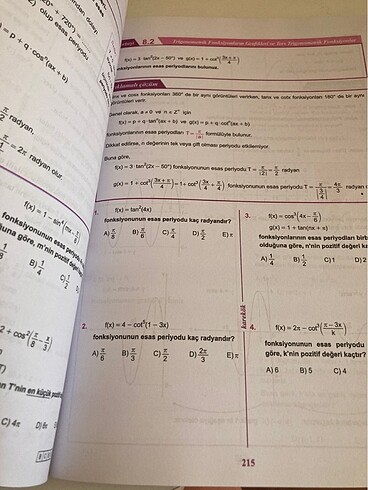  Beden Karekök ayt mps matematik kitabı çok iyi kitaptır Yks