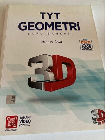 3D tyt geometri soru bankası Yks