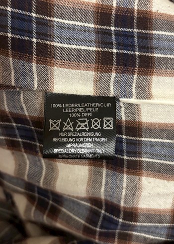 Kahverengi Deri Mont - Görsel 5