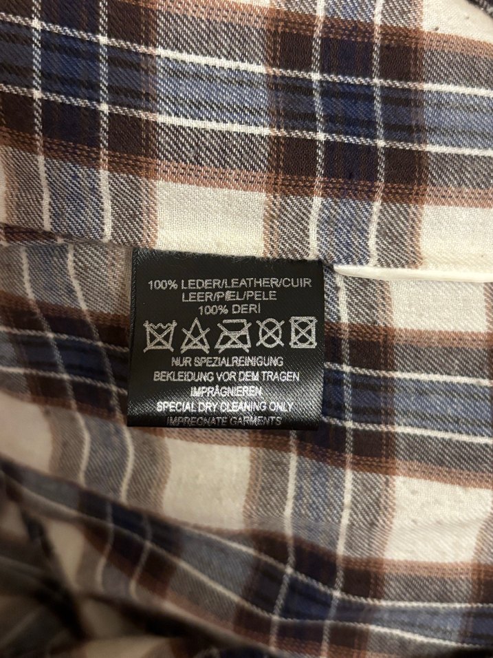 Kahverengi Deri Mont - Görsel 5