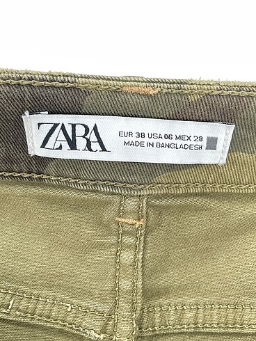 38 Beden haki Renk Zara Jean / Kot %70 İndirimli.