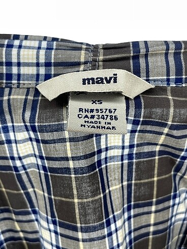 xs Beden çeşitli Renk Mavi Jeans Gömlek %70 İndirimli.