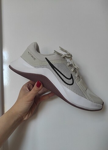 Nike spor ayakkabı sneaker koşu yürüyüş bej kahve 