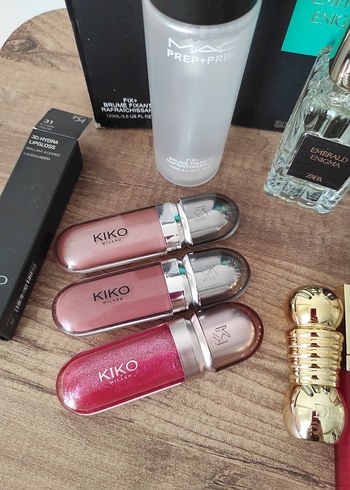 Makyaj Ürünleri Seti kiko dior clinique gloss zara parfüm mac - Görsel 3