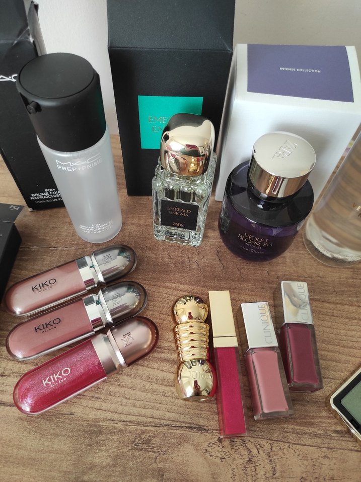 Makyaj Ürünleri Seti kiko dior clinique gloss zara parfüm mac - Görsel 2