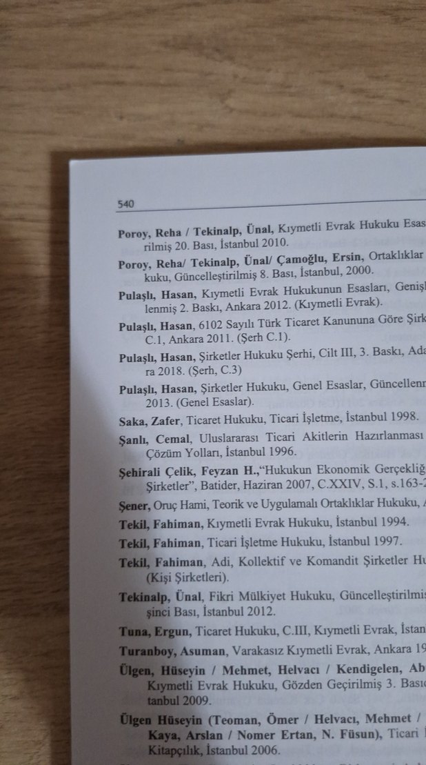 Ticaret Hukuku Kitabı Prof. Dr. Şaban Kayihan - Görsel 4