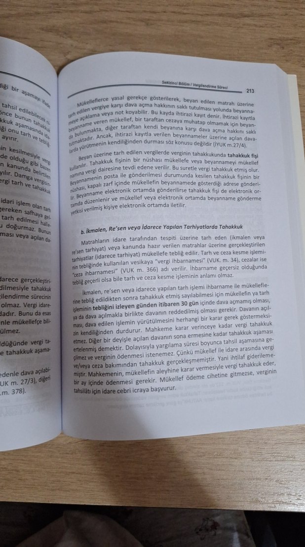 Vergi Hukuku Genel Hükümler Kitabı 2020 - Görsel 4