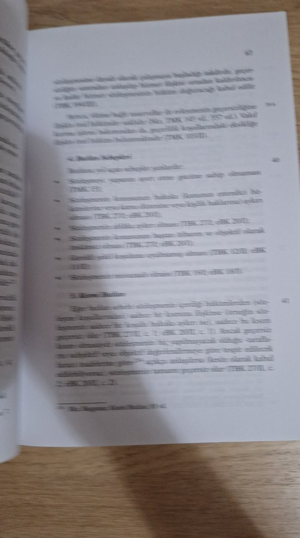 Borçlar Hukuku Genel Hükümler Kitabı - Görsel 3