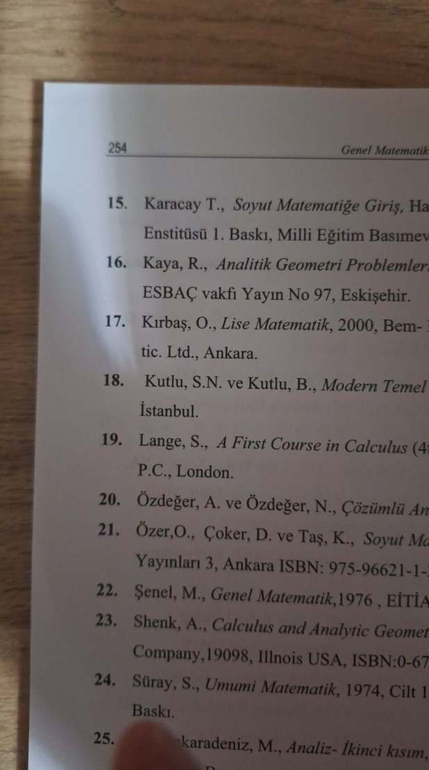 Genel Matematik 1 - Nobel, 7. Basım - Görsel 5