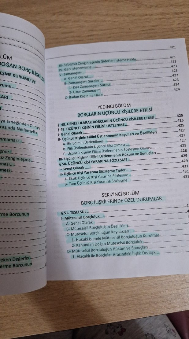 Borçlar Hukuku Bilgisi - Genel Hükümler Kitabı - Görsel 2