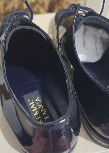 Lacivert Kemal tanca Rugan Erkek Klasik Ayakkabı - Görsel 12