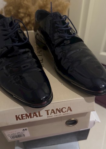 Lacivert Kemal tanca Rugan Erkek Klasik Ayakkabı - Görsel 13