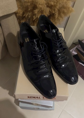 Lacivert Kemal tanca Rugan Erkek Klasik Ayakkabı - Görsel 8