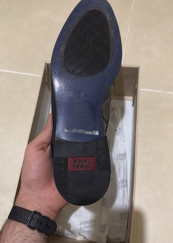 Lacivert Kemal tanca Rugan Erkek Klasik Ayakkabı - Görsel 14