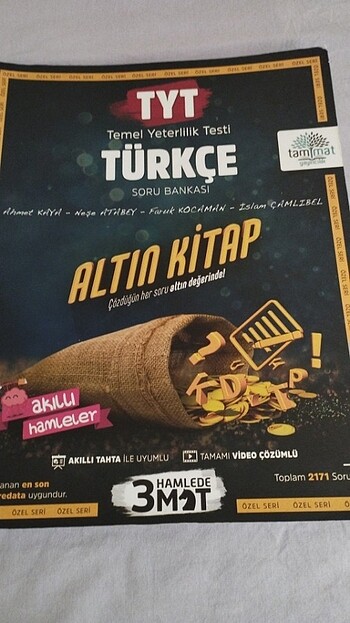 TAMMAT TYT TÜRKÇE SORU BANKASI 
